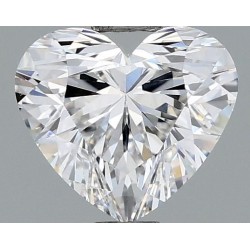 Diament laboratoryjny serce, 1.09ct, VVS2, E, HRD 240000234435