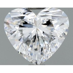 Diament laboratoryjny serce, 1.57ct, VVS2, D, HRD 240000227707