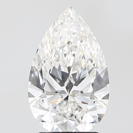 Diament laboratoryjny szlif gruszkowy, 2.06ct, VVS2, E, IGI LG750562926
