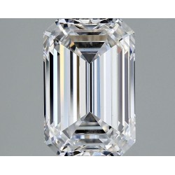 Diament laboratoryjny szlif szmaragdowy, 2.19ct, VVS2, E, HRD 240000189980