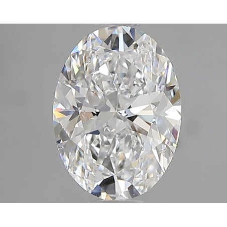 Diament szlif owalny, 0.7ct, SI1, D, GIA 6502121344