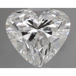 Diament serce, 0.7ct, VS2, F, GIA 6482823412