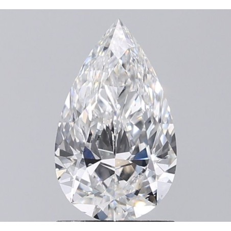 Diament szlif gruszkowy, 1.01ct, SI1, E, GIA 2546085090