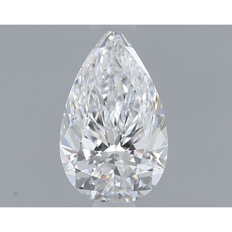 Diament szlif gruszkowy, 0.5ct, SI1, D, GIA 6542414865