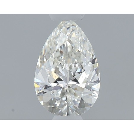 Diament szlif gruszkowy, 0.4ct, VS2, H, GIA 6542436091