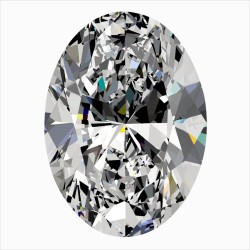 Diament szlif owalny, 0.6ct, VS2, D, GIA 2547435239
