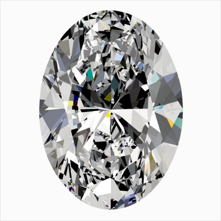 Diament szlif owalny, 0.6ct, VS2, D, GIA 2547435239