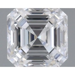 Diament laboratoryjny asscher, 1.07ct, VVS2, D, IGI LG710534701