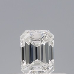 Diament szlif szmaragdowy, 0.31ct, VS2, E, GIA 6542415960