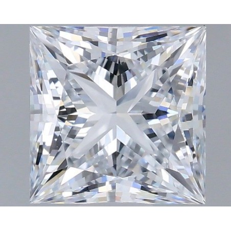 Diament laboratoryjny szlif princess, 1.23ct, VVS1, E, IGI LG756546469