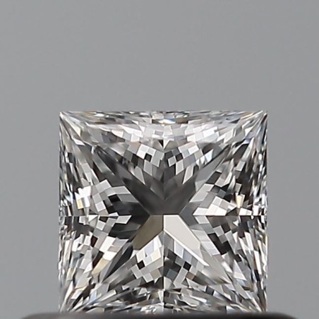 Diament szlif princess, 0.4ct, VVS2, E, GIA 6545421060