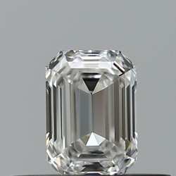 Diament szlif szmaragdowy, 0.34ct, VVS2, E, GIA 2548414958