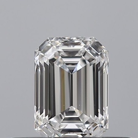 Diament szlif szmaragdowy, 0.4ct, VS2, D, GIA 1548415837