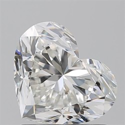 Diament serce, 1.5ct, VS1, H, GIA 1236748899