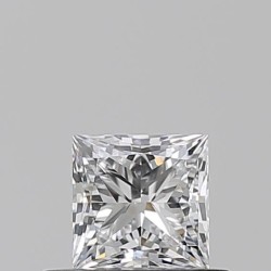 Diament szlif princess, 0.5ct, VS1, D, GIA 7518580258