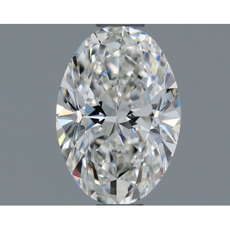 Diament szlif owalny, 0.6ct, SI1, I, GIA 7542412095