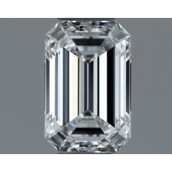 Diament szlif szmaragdowy, 0.61ct, VS2, E, GIA 7543408155