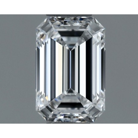 Diament szlif szmaragdowy, 0.61ct, VS2, E, GIA 7543408155