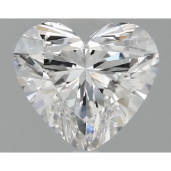 Diament laboratoryjny serce, 1.55ct, VVS2, F, IGI LG711505745