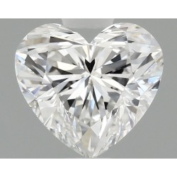 Diament laboratoryjny serce, 1.1ct, VVS2, F, IGI LG711516449