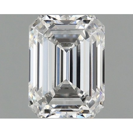 Diament laboratoryjny szlif szmaragdowy, 1.57ct, VVS2, E, GIA 2494852404