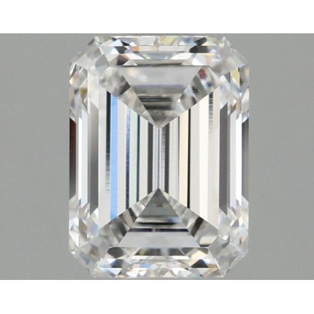 Diament laboratoryjny szlif szmaragdowy, 1.56ct, VVS2, E, IGI LG652435523
