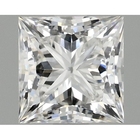 Diament laboratoryjny szlif princess, 1.59ct, VVS2, E, IGI LG697504098
