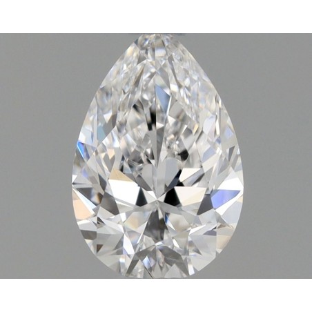 Diament szlif gruszkowy, 0.37ct, VVS2, D, GIA 2534685836