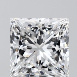 Diament laboratoryjny szlif princess, 1.57ct, VVS2, E, IGI LG622470455
