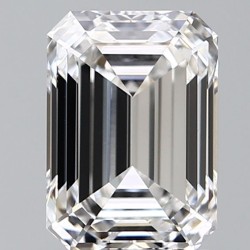 Diament laboratoryjny szlif szmaragdowy, 1.53ct, VVS2, E, IGI 623411072