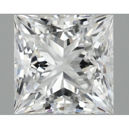 Diament laboratoryjny szlif princess, 1.57ct, VVS2, D, IGI LG715505036