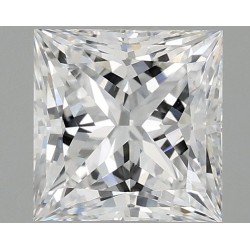 Diament laboratoryjny szlif princess, 2.08ct, VVS2, D, IGI LG698564334