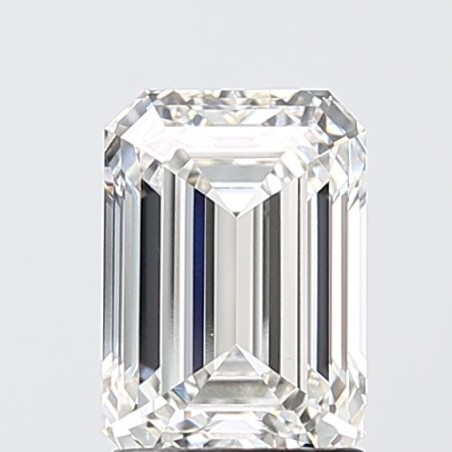 Diament laboratoryjny szlif szmaragdowy, 2ct, VVS2, E, IGI LG761568590