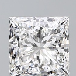 Diament laboratoryjny szlif princess, 1.55ct, VVS2, E, IGI 624401107
