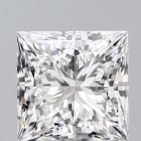 Diament laboratoryjny szlif princess, 1.55ct, VVS2, E, IGI 624401107