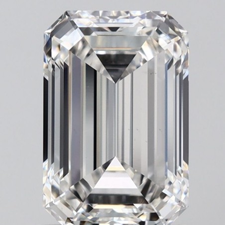 Diament laboratoryjny szlif szmaragdowy, 1.53ct, VVS2, E, IGI LG625448186