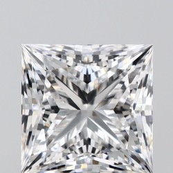 Diament laboratoryjny szlif princess, 1.59ct, VVS2, E, IGI 625417422