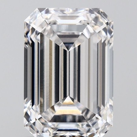 Diament laboratoryjny szlif szmaragdowy, 1.57ct, VVS2, E, IGI LG625493729