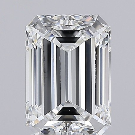 Diament laboratoryjny szlif szmaragdowy, 2.56ct, VVS2, E, IGI LG764611087