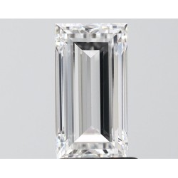 Diament laboratoryjny bagietka, 2ct, VVS2, E, IGI LG698535132