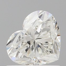 Diament serce, 0.71ct, VS1, H, GIA 6531473346