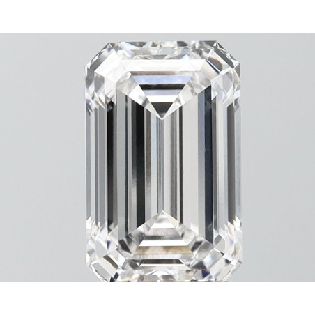 Diament laboratoryjny szlif szmaragdowy, 2.56ct, VVS2, E, IGI LG756561747