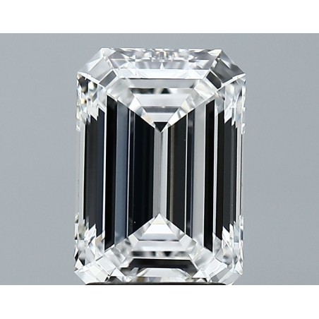 Diament laboratoryjny szlif szmaragdowy, 2.61ct, VVS2, E, GIA 1519291348