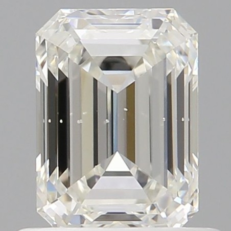 Diament szlif szmaragdowy, 0.75ct, SI2, H, GIA 6535644689