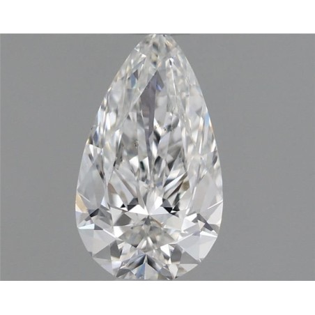 Diament szlif gruszkowy, 0.54ct, VS2, F, GIA 6475354908
