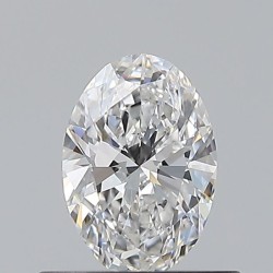 Diament szlif owalny, 0.5ct, VS1, E, GIA 6542370183