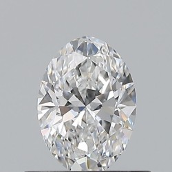 Diament szlif owalny, 0.5ct, VS1, E, GIA 2544440986