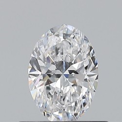 Diament szlif owalny, 0.5ct, VS2, D, GIA 2546431283