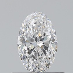 Diament szlif owalny, 0.5ct, VS1, D, GIA 7542431727