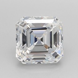 Diament laboratoryjny asscher, 2ct, IF, E, IGI LG734533270